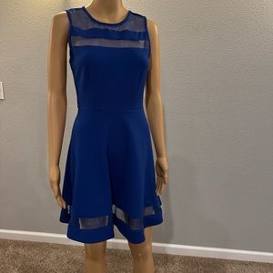 Blue dress